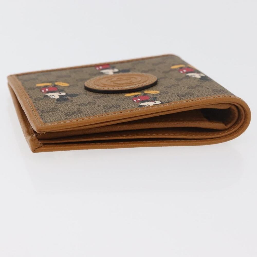 Gucci Micro GG Supreme Gucci x Disney Wallet Beige - Picture 8 of 15
